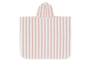 Jollein Badponcho Stripe - Terry Wild Rose GOTS