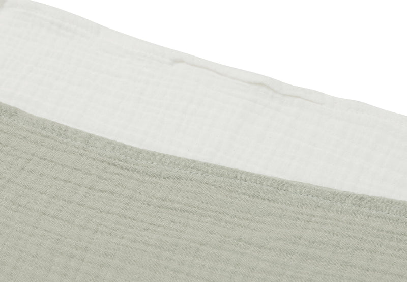 Jollein Hydrofiele Doek Large 115x115cm (2 Pack) - Olive Green/Ivory