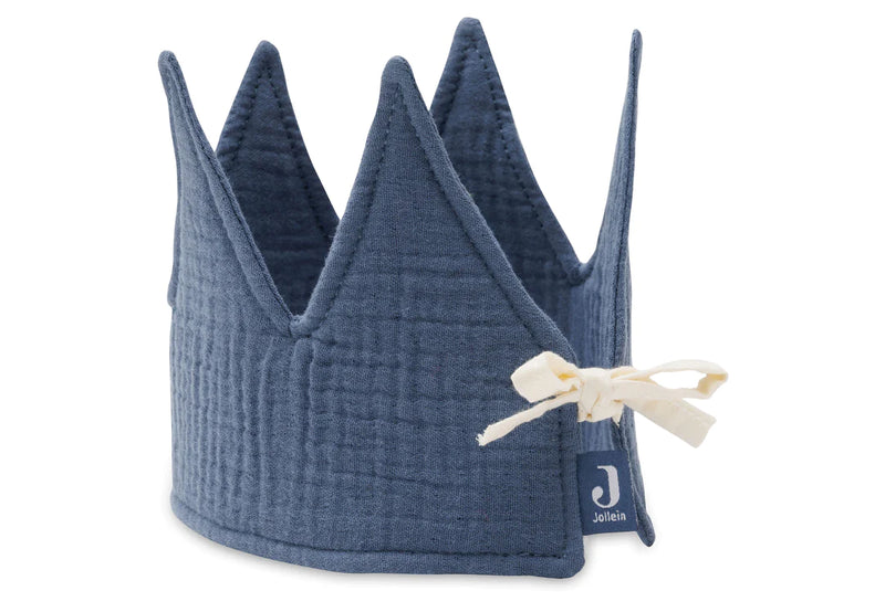 Jollein Verjaardagskroon 12x35cm - Jeans Blue