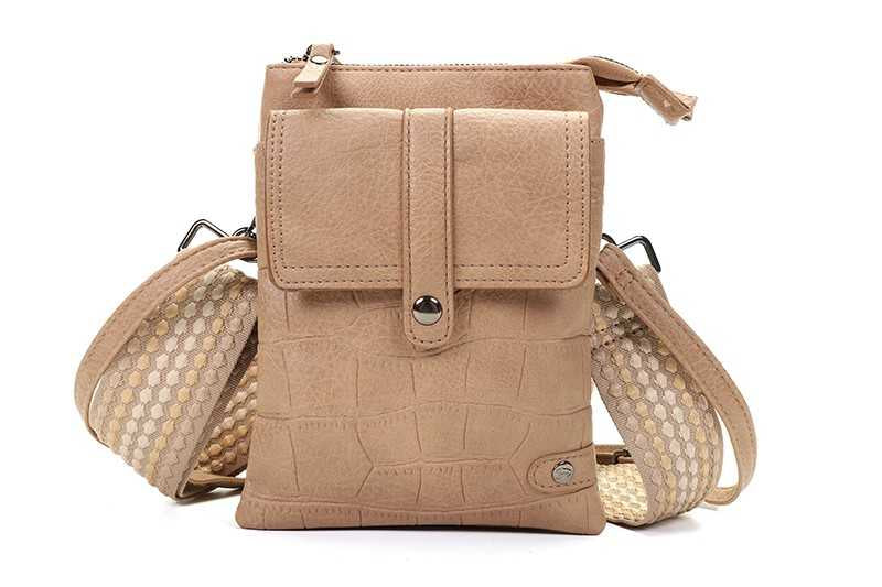 Schouder / Telefoon Tasje - Tyler - Sand