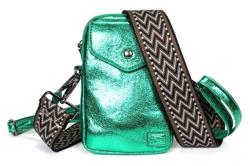 Schouder / Telefoon Tasje - Leuven - Leaf Green