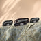 Leren Heren armband - Blessed - bruin - Maat 21