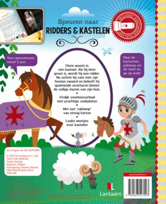 Speuren/zaklamp - Speuren naar Ridders en Kastelen