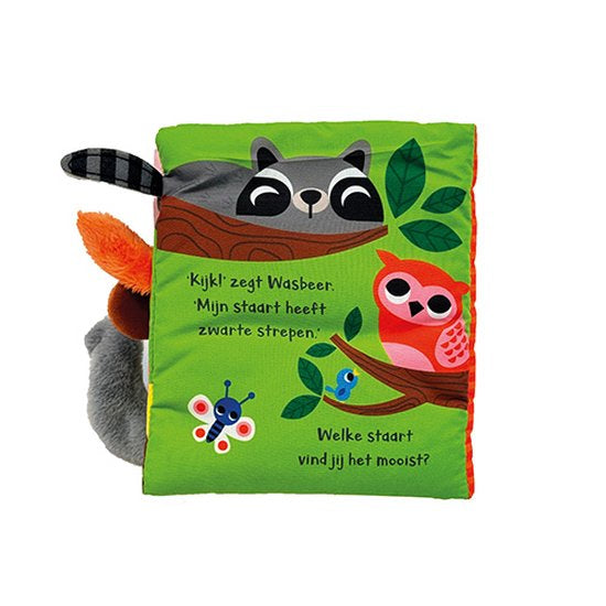 Van wie is deze staart? Bosdieren
