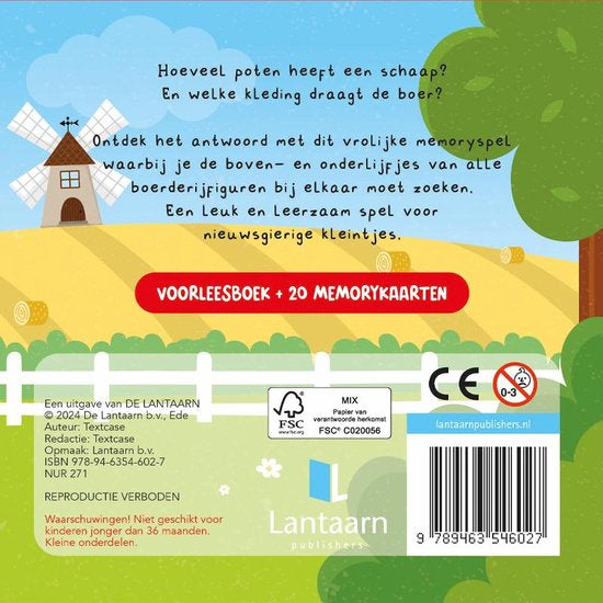 Kun je mij vinden? Op de boederij