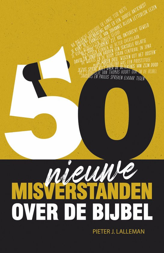 50 nieuwe misverstanden over de Bijbel - Pieter J. Lalleman