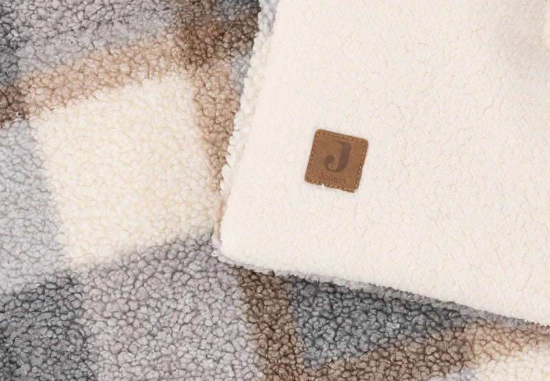 Jollein - Boxkleed 75x95cm Check - Boucle