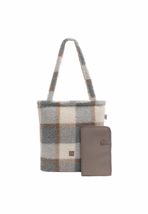 Jollein - Luiertas Shopper Check - Boucle