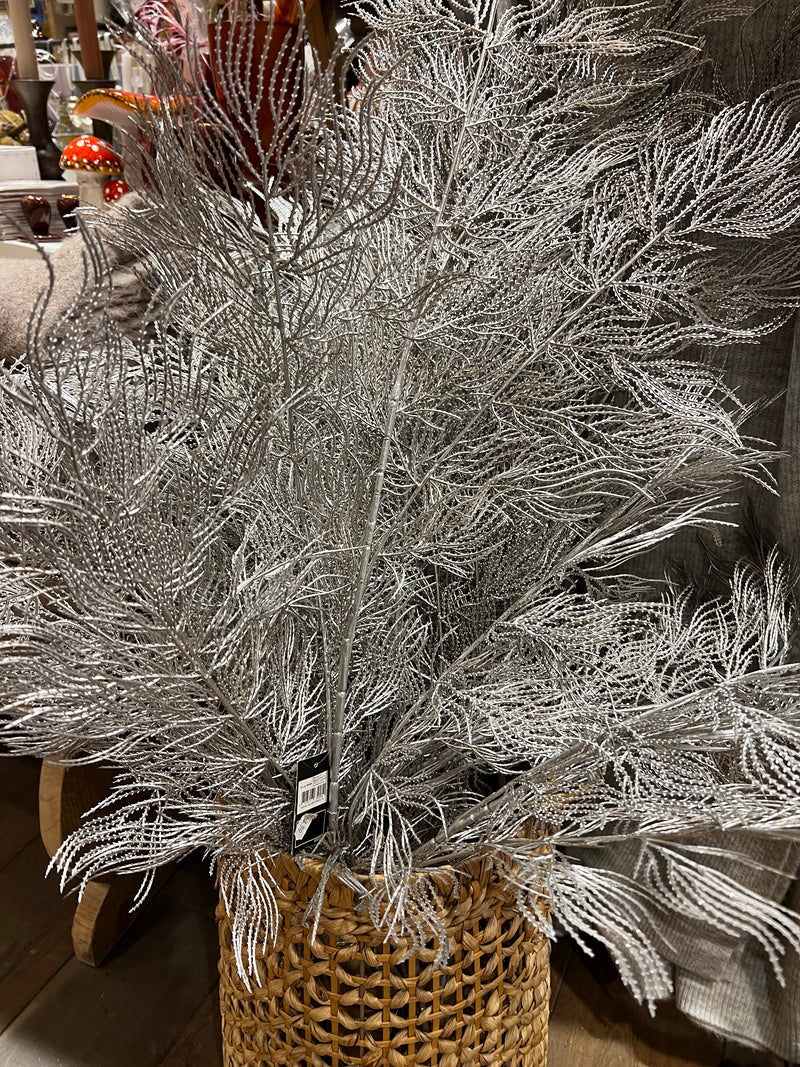 Countryfield tak zilver met glitters