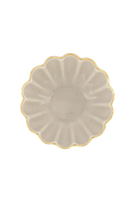 Zusss - Kom Schulprand 11,5cm - Beige/Goud