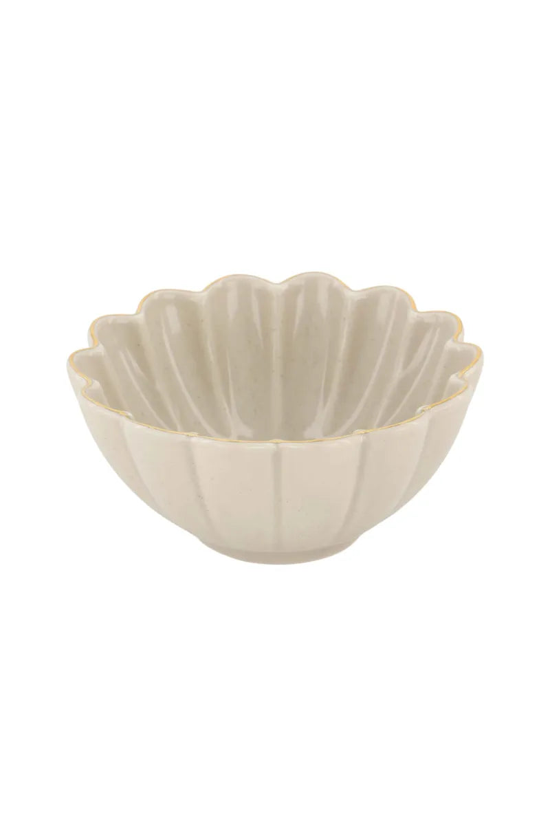 Zusss - Kom Schulprand 11,5cm - Beige/Goud