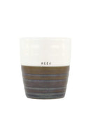 Zusss - Koffiemok Heej - Wit/Antraciet