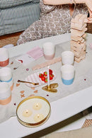 Zusss - Koffiemok Bisous - Wit/Lichtblauw