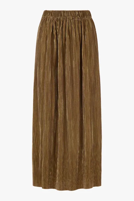 ZUSSS - PLISSE ROK CHAMPAGNE - GOUD