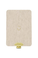 Zusss Kaartenstandaard Metaal - Lippen Goud