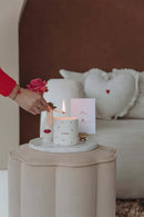 Zusss Kaartenstandaard Metaal - Lippen Goud