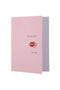 Zusss Wenskaart Kusje incl. broche - Roze/Rood