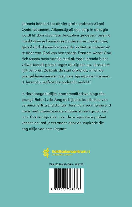 Jeremia - Pieter L. De Jong