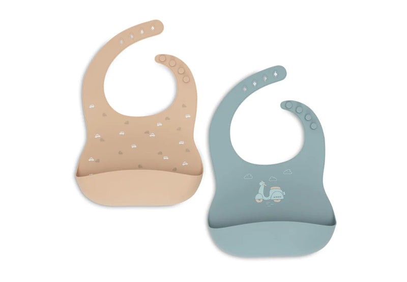 Slab - jollein - siliconen - on the go - 2 pack