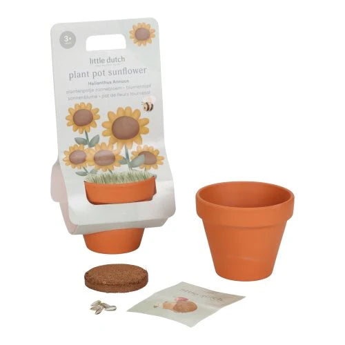 Little dutch - Plantenpotje - Forest Friends - Zonnebloem