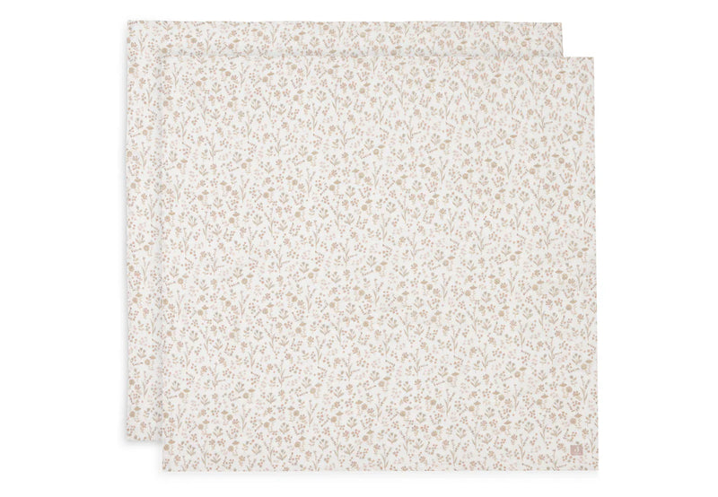 Jollein - Hydrofiele Doek Large 115x115cm - Bloomy - 2 Stuks
