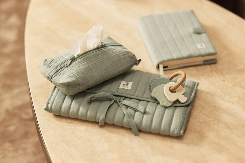 Jollein - Groeiboekje hoes Hydrofiel - Sea Green