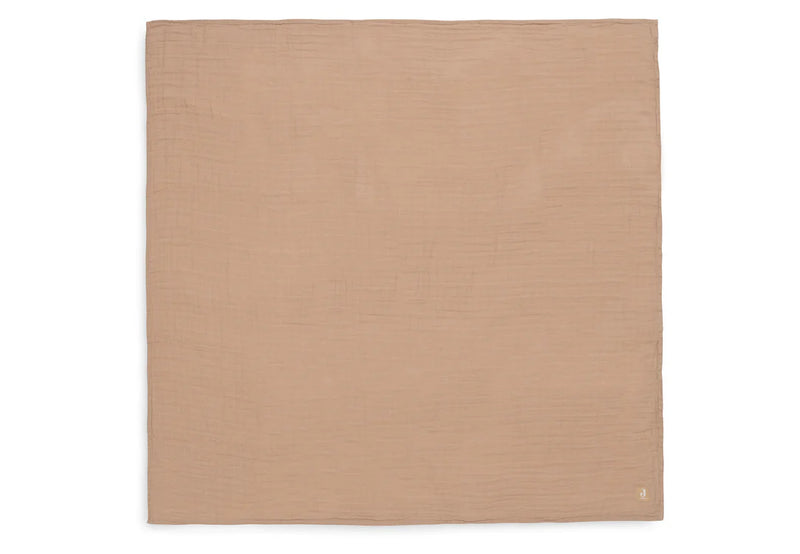 Jollein - Hydrofiele Doek Large 115x115cm - Biscuit/Ivory - 2 Stuks