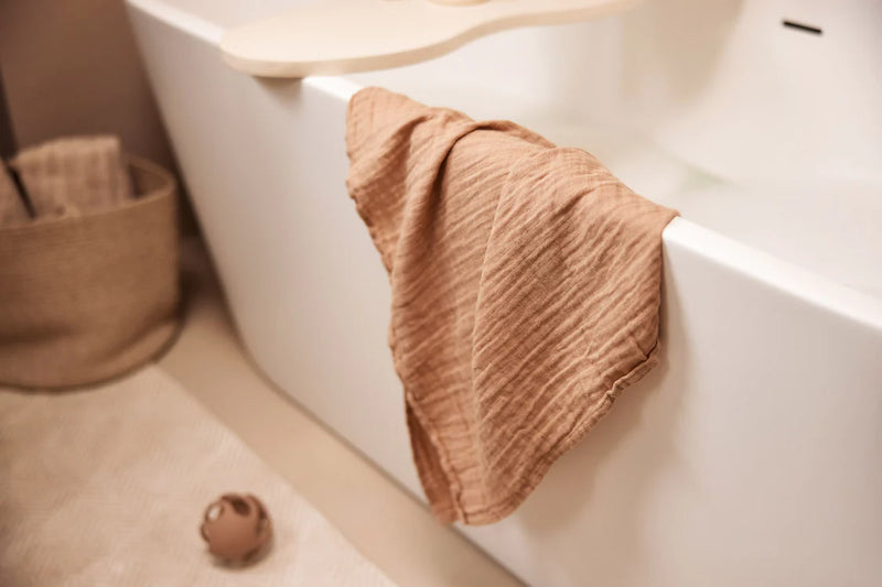 Jollein - Hydrofiele Doek Large 115x115cm - Biscuit/Ivory - 2 Stuks