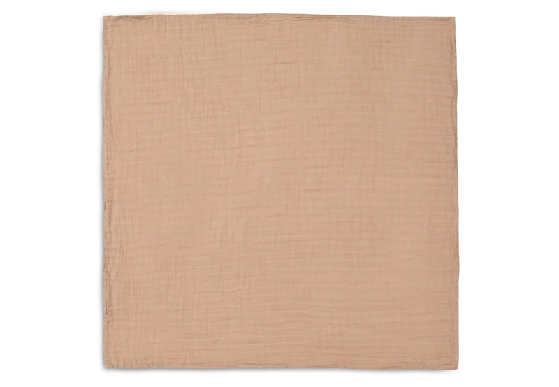 Jollein - Hydrofiele Doek Small 70x70cm - Biscuit/Ivory - 4 Stuks
