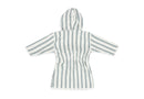 Jollein - Badjas 1-2 jaar Stripe Terry - Sea Green - GOTS