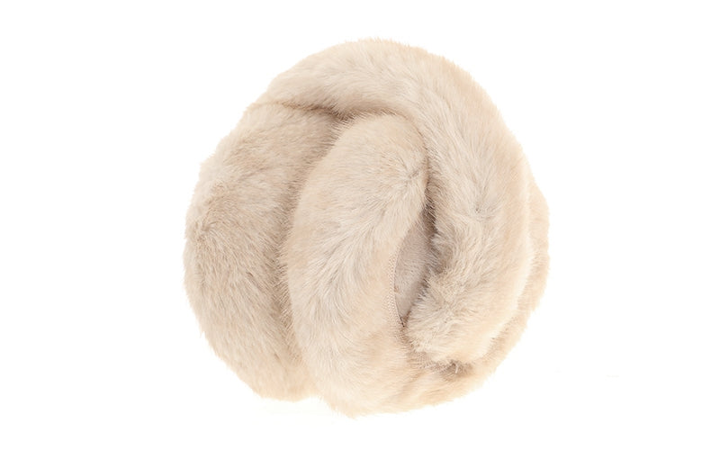 Zachte warme Oorwarmers - Zand / Camel