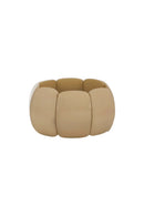 Zusss -Brede kralen armband - Humus