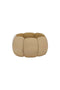 Zusss -Brede kralen armband - Humus