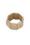 Zusss -Brede kralen armband - Humus