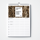 Weekplanner 2026 Visje - Majestically