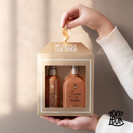 100% Leuk - Cadeauset - Wat zijn jullie leuk samen