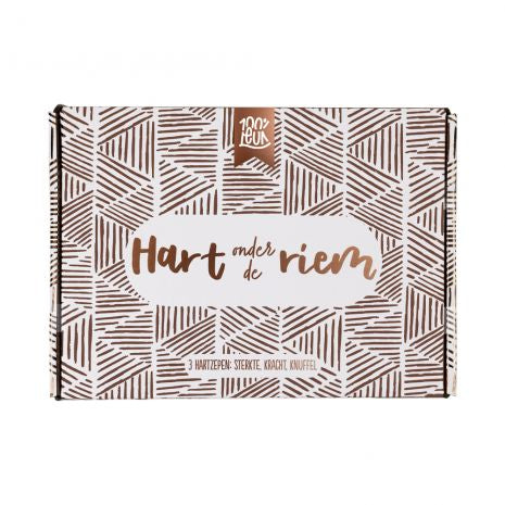 100% leuk - Cadeaupakket - Hart onder de riem