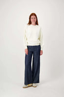 Zusss Trui met hartje detail - Off White