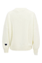 Zusss Trui met hartje detail - Off White