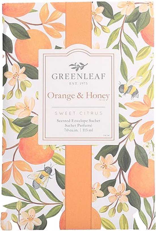 Greenleaf Geurzakje - Orange & Honey