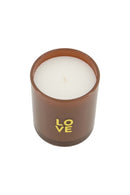 Zusss - Geurkaars glas in doosje Love - Bruin