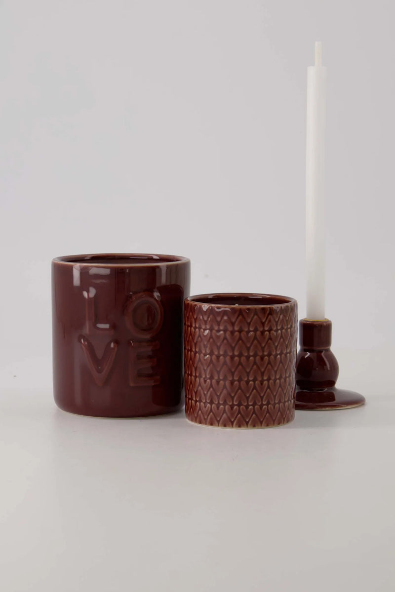 Zusss - Kandelaar Keramiek Bolling - Port