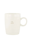 Zusss - Theemok Tea Lover - Wit/Goud