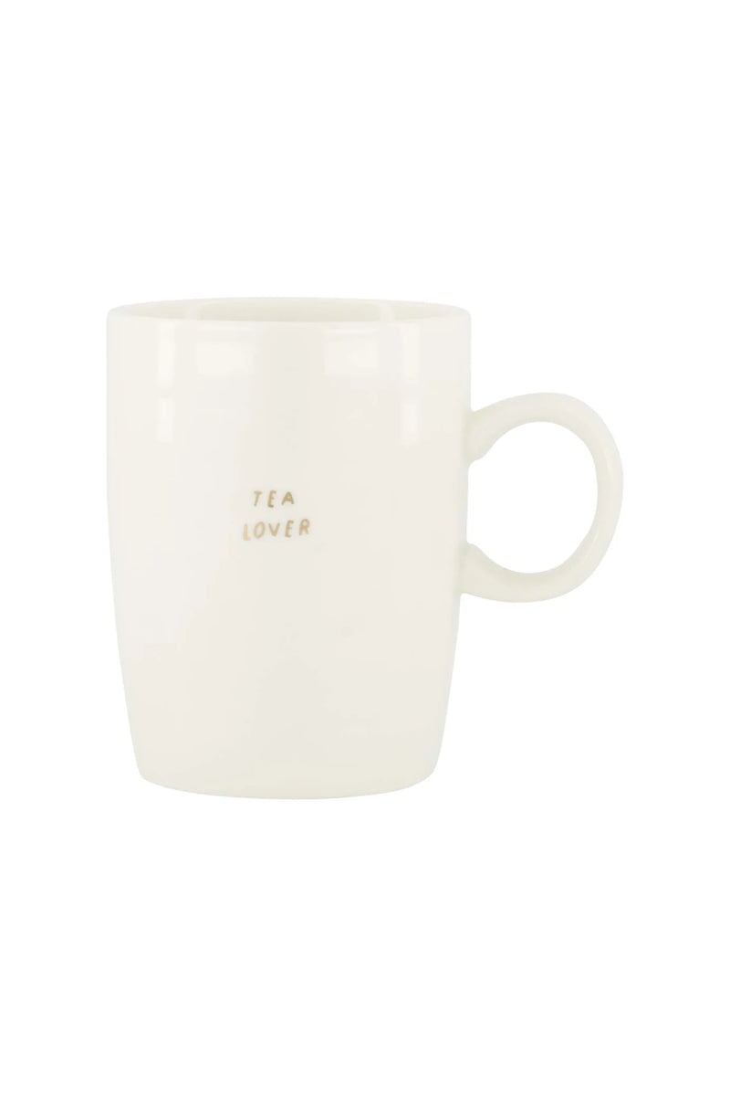 Zusss - Theemok Tea Lover - Wit/Goud