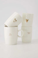 Zusss - Theemok Tea Lover - Wit/Goud