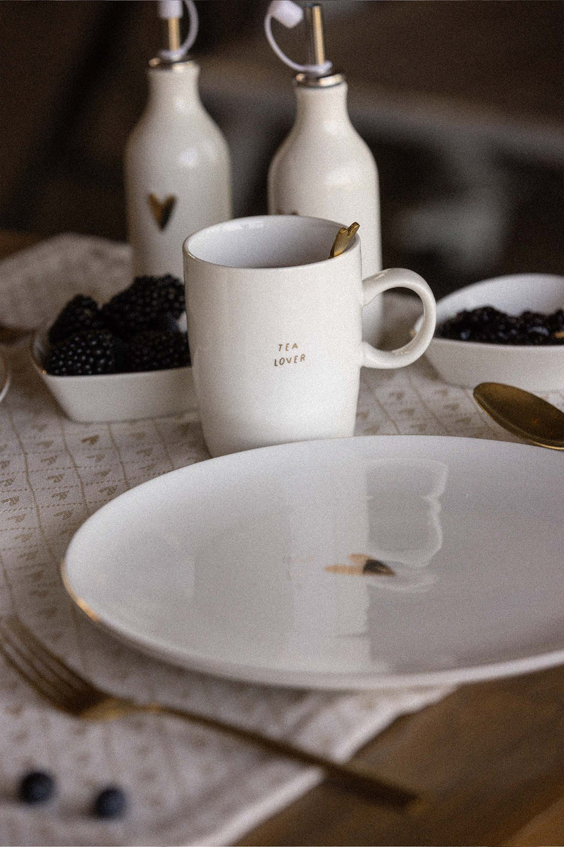 Zusss - Theemok Tea Lover - Wit/Goud