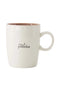 Zusss - Theemok Cup of Positivitea - Wit/Lila/Zwart