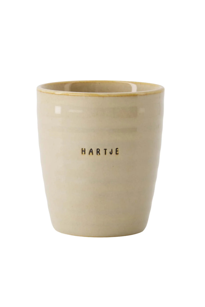 Zusss - Koffiemok Hartje - Zand