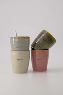 Zusss - Koffiemok Smile - Burgundy