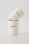 Zusss - Koffiemok Daddy Cool - Wit/Zand/Zwart